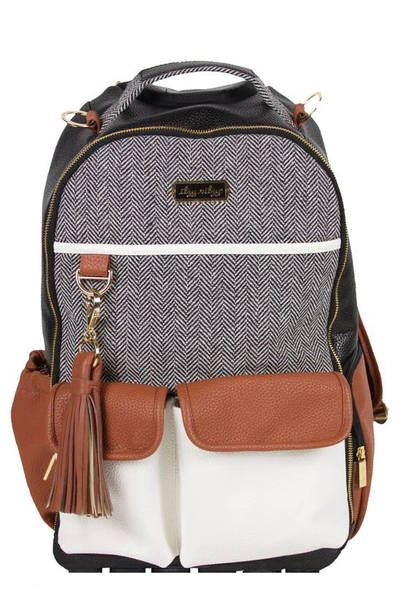 Shop Itzy Ritzy Diaper Bag Backpack In Coffee And Cream