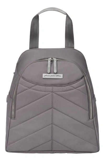 Shop Petunia Pickle Bottom Inter-mix Slope Diaper Backpack In Charcoal