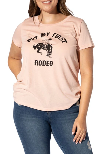 Shop Sub_urban Riot Not My First Rodeo Tee In Blush