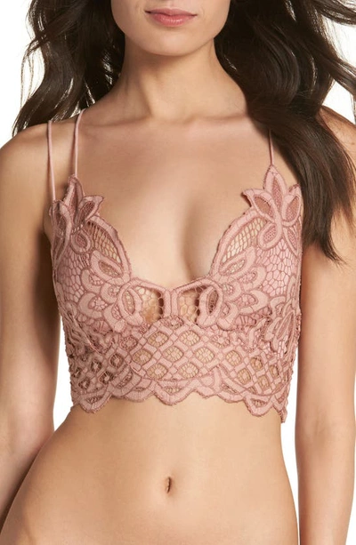 Shop Free People Intimately Fp Adella Longline Bralette In Ballet