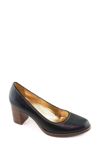 Shop Marc Joseph New York Nyc Pump In Black Leather