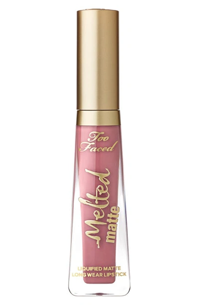 Shop Too Faced Melted Matte Liquid Longwear Lipstick In Into You