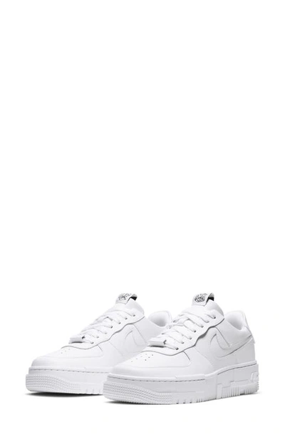 Shop Nike Air Force 1 Pixel Sneaker In White/ White/ Black/ Sail
