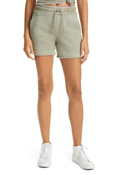 Shop Cotton Citizen The Brooklyn Shorts In Vintage Basil