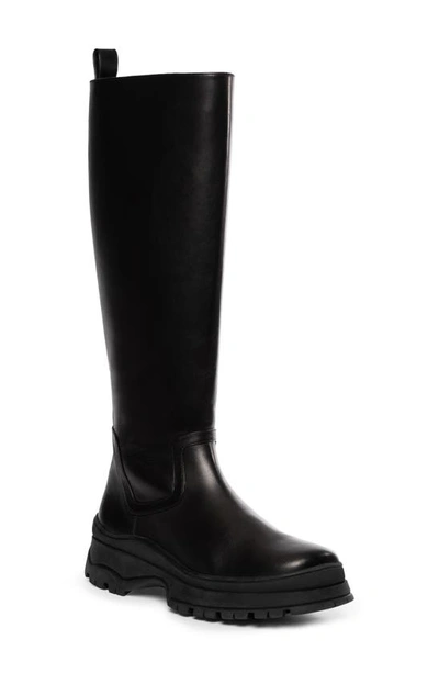 Shop Staud Bow Boot In Black