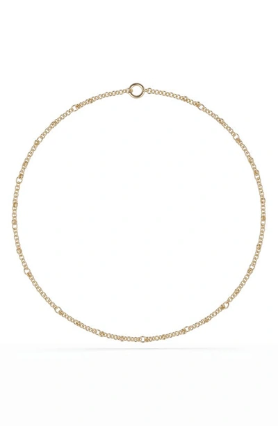 Spinelli Kilcollin Gravity 18k Yellow Gold Mixed-link Necklace In Yellow Gold