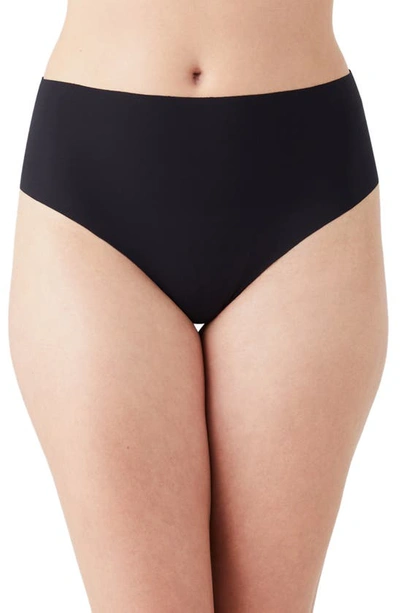 B.tempt'd By Wacoal B.bare High Waist Thong In Night