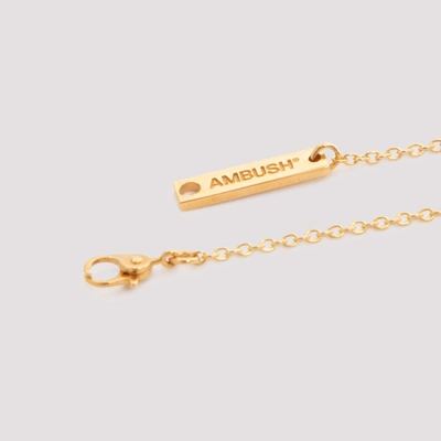 Shop Ambush Charm Necklace Jewellery In Metallic