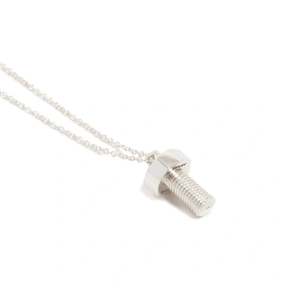 Shop Ambush Bolt Charm Necklace Jewellery In Metallic