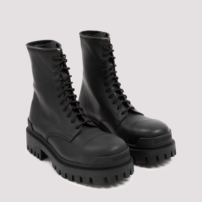 Shop Balenciaga Master Boots Shoes In Black
