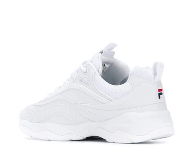 Shop Fila Ray Low Wmn Sneakers In White