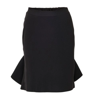 Shop Bottega Veneta Mini Skirt In Black