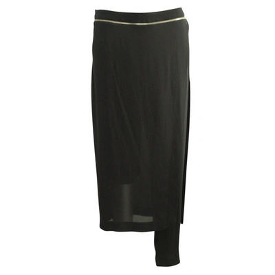 Pre-owned Dion Lee Trousers In Black