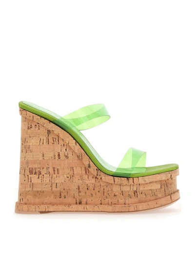 Shop Haus Of Honey Palace Sandals In Green