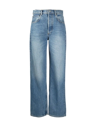 Boyish Jeans High-rise Dempsey Straight-leg Jeans In Blue