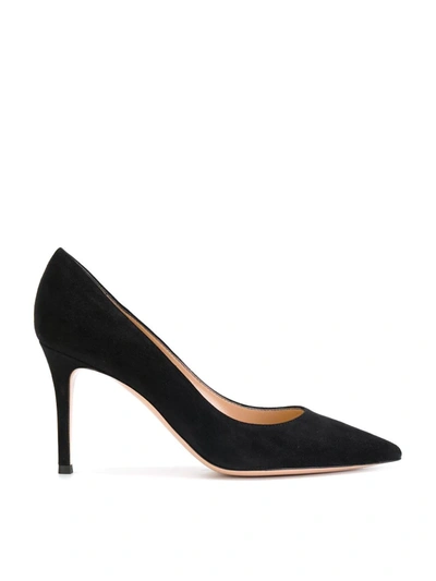 Shop Gianvito Rossi Gianvito 85mm Pumps In Black