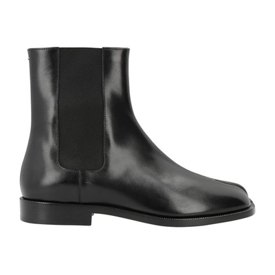 Shop Maison Margiela H30 Tabi Ankle Boots In Black