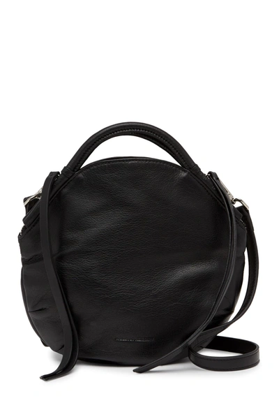 Shop Christopher Kon Shelly Leather Crossbody Bag In Black