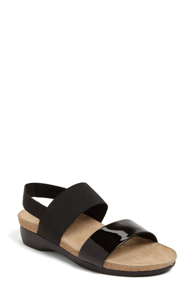 Shop Munro 'pisces' Sandal In Black Multi