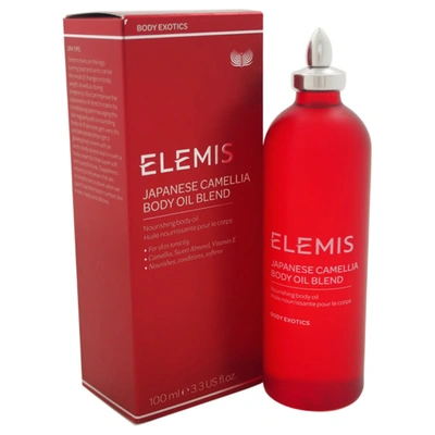 Shop Elemis Japanese Camellia Body Oil Blend By  For Unisex - 3.4 oz Body Oil In Yellow