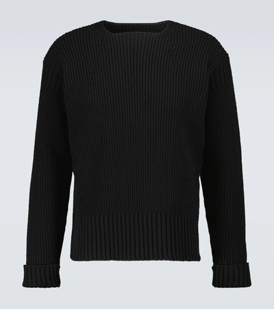 Shop Jacquemus La Maille Baja Sweater In Black