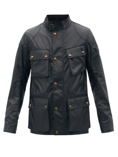 Belstaff Men's Fieldmaster Waxed Cotton Jacket ( In Black | ModeSens