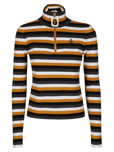 Shop Jw Anderson Striped High In Multi