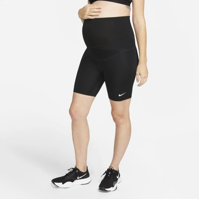 Shop Nike Women's One (m) 7" Biker Shorts (maternity) In Black
