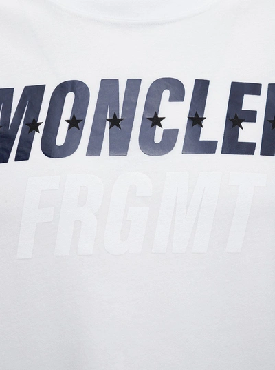 7 Moncler Frgmt Hiroshi Fujiwara White Oversized T-shirt