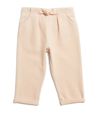 Shop Chloé Milano Trousers (6-36 Months) In Pink