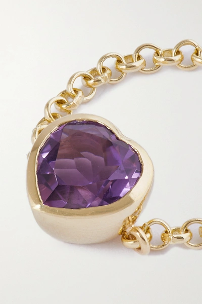 Shop Roxanne First 14-karat Gold Amethyst Ring
