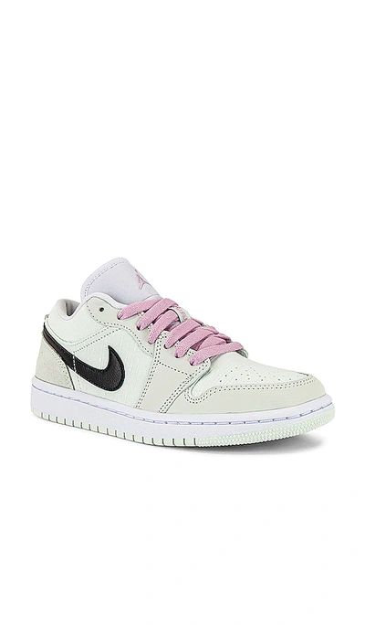Shop Jordan Air  1 Low Sneaker In Barely Green  Black  Light Arctic Pink
