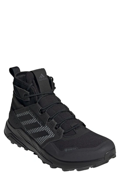 Shop Adidas Originals Terrex Free Parley Trail Hiking Boot In Black