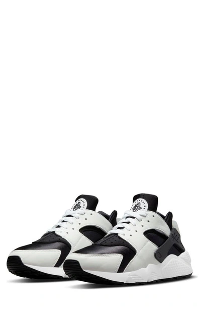 Shop Nike Air Huarache Sneaker In Black/ White/ Black