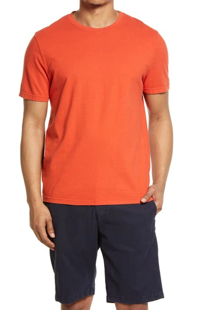 Shop Ag Bryce Slim Fit Cotton T-shirt In Terra Cotta