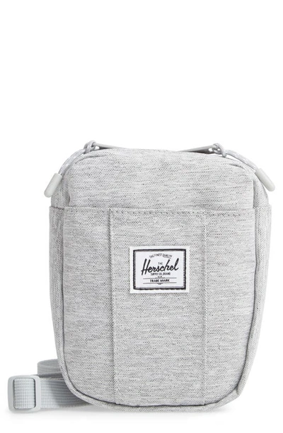 Shop Herschel Supply Co Cruz Crossbody Bag In Light Grey Crosshatch