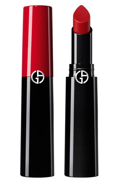 Shop Giorgio Armani Lip Power Long-lasting Satin Lipstick In 403 Fighter