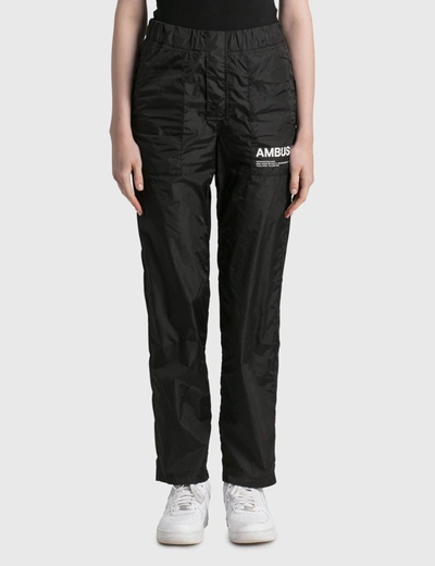 Shop Ambush Nylon Workshop Pants In Black