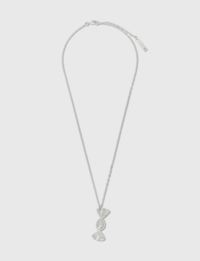 Shop Ambush Candy Charm 2 Necklace In Silver
