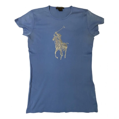 Pre-owned Ralph Lauren T-shirt In Blue