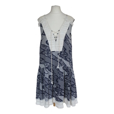 Pre-owned Sea New York Dress In Blue