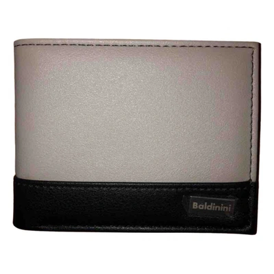 Pre-owned Baldinini Leather Small Bag In Grey