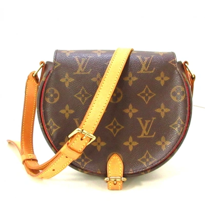 Pre-owned Louis Vuitton Tambourin Vintage Leather Handbag In Brown