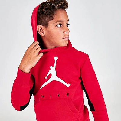 Nike Kids' Jordan Boys' By Hoodie In Red/black | ModeSens