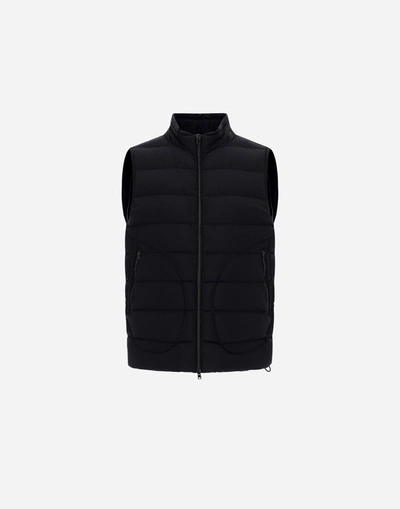Shop Herno Il Gilet In Navy Blue