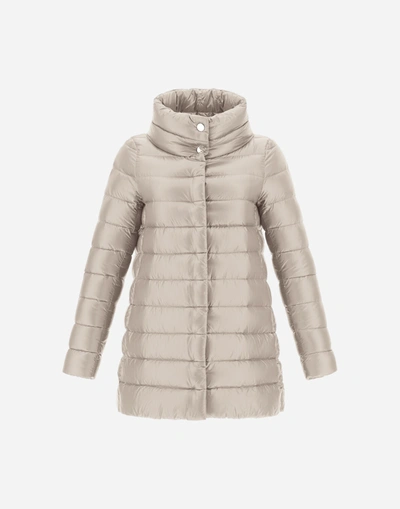 Herno Amelia Quilted Nylon Down Jacket In Chantilly | ModeSens