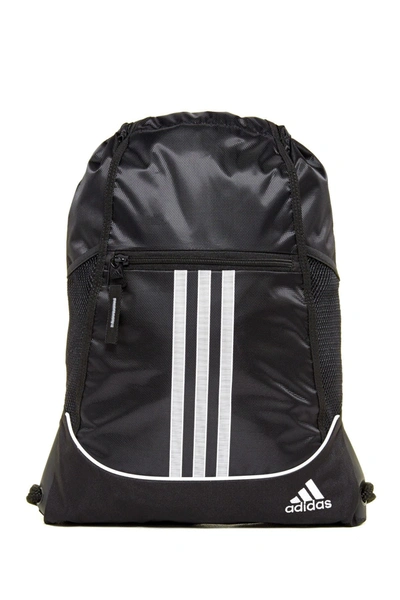 Shop Adidas Originals Alliance Ii Sackpack In Black
