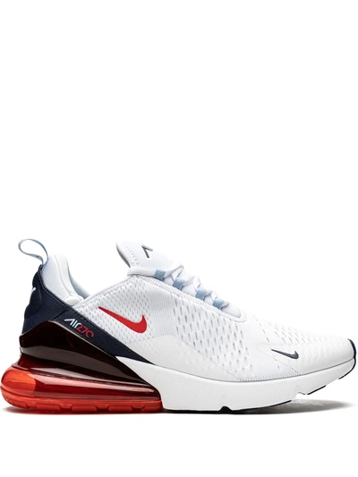 Nike Air Max 270 Low-top Sneakers In White. Black & Hot Punch | ModeSens