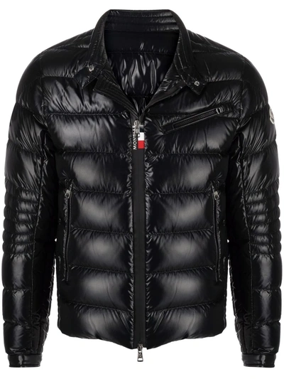 Shop Moncler Baunard Padded Jacket In Schwarz