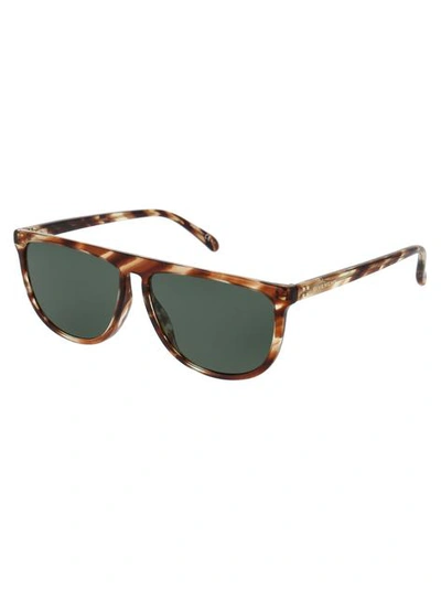Shop Givenchy Green Rectangular Ladies Sunglasses Gv 7145/s Ex4 57 14 145